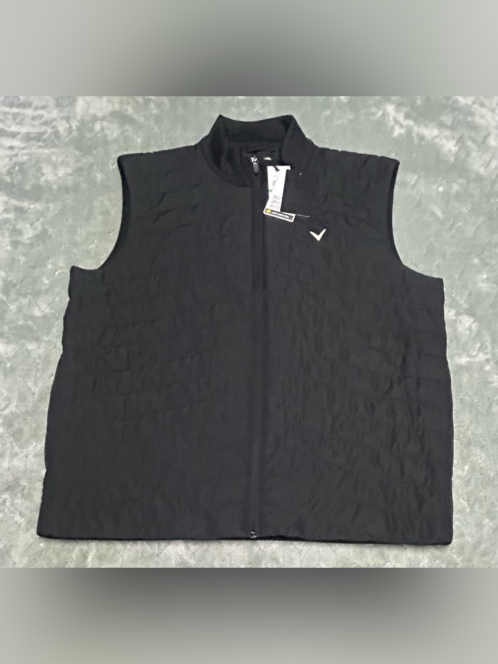 Callaway Quilted Golf Vest Men’s Size Large Black